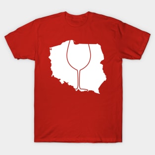 Countries of Wine: Poland T-Shirt